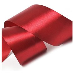 Лента Ideal атласная 50 мм, 27.4 м 3088 бордовый
