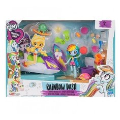 Набор MLP Equestria Girls My Little Pony Пижамная вечеринка Principal Celestia, голубой