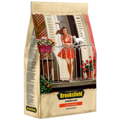 Сухой корм для стерилизованных кошек BROOKSFIELD профилактика избыточного веса, с курицей, с рисом 400 г