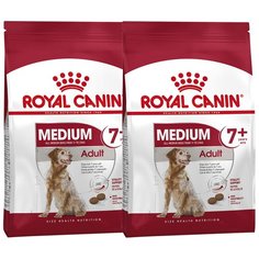 Сухой корм для пожилых собак Royal Canin Medium Adult 7+ 2 шт. х 15 кг (для средних пород)