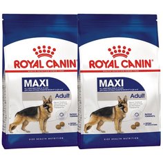 Сухой корм для собак Royal Canin при чувствительном пищеварении, для здоровья костей и суставов 2 шт. х 15 кг (для крупных пород)