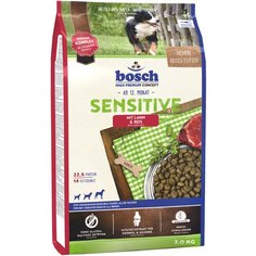 Сухой корм для собак Bosch Sensitive, при чувствительном пищеварении, ягненок 3 кг
