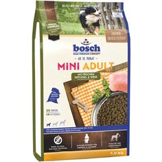 Сухой корм для собак Bosch Adult, птица, с просом 3 кг (для мелких пород)
