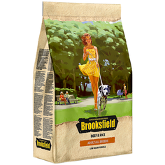 Сухой корм для собак BROOKSFIELD говядина, с рисом 3 кг