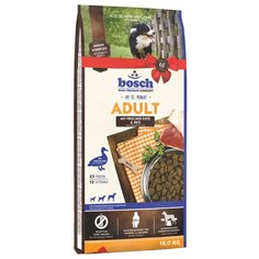 Сухой корм для собак Bosch Adult, утка, с рисом 15 кг