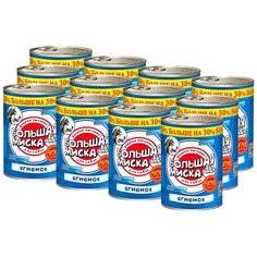Влажный корм для собак Зоогурман Большая миска, ягненок 12 шт. х 970 г
