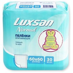 Одноразовые пеленки Luxsan Basic / Normal 60х60 30 шт.