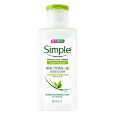 Simple жидкость для снятия макияжа с глаз Kind to Skin Eye Make-up Remover, 125 мл