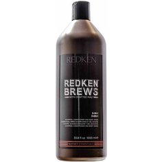 Шампунь, кондиционер и гель для душа Redken Brews, 1 л