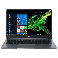 Ноутбук Acer Swift 3 SF314-57G-78D5 (Intel Core i7 1065G7 1300MHz/14"/1920x1080/16GB/1024GB SSD/NVIDIA GeForce MX350 2GB/Windows 10 Home) NX.HUKER.002, серый