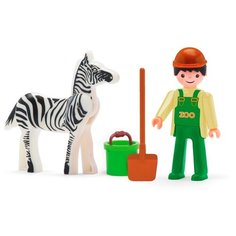 Игровой набор Efko Сотрудник зоопарка с зеброй 31219EF-CH ЭФКО