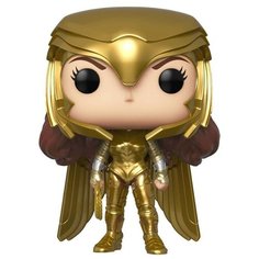 Фигурка Funko POP! DC: Wonder Woman 84 - Чудо-женщина в золотой броне металлик 46658