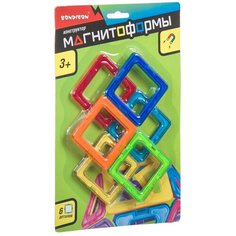 Конструктор BONDIBON Магнитоформы ВВ4398 6 квадратов