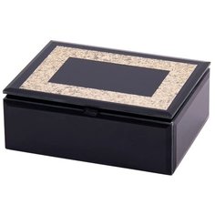Русские подарки Шкатулка для ювелирных украшений 79215 черный