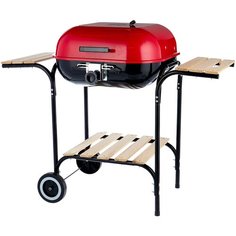 Гриль-коптильня Green Glade ASK21, 101x62x94 см, черный