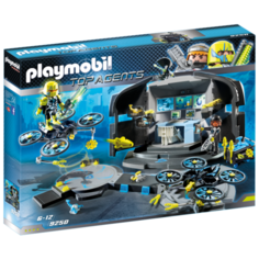 Конструктор Playmobil Top Agents 9250 Командный центр Доктора Дрона