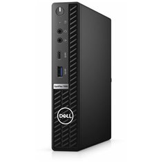 Настольный компьютер DELL OptiPlex 7080 Micro (7080-5184) Intel Core i7-10700T/8 ГБ/256 ГБ SSD/AMD Radeon RX 640/Windows 10 Pro черный