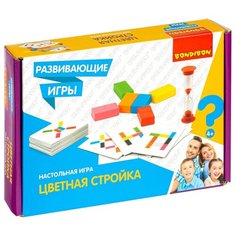 Настольная игра BONDIBON Цветная стройка (ВВ4516)