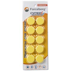 Магниты для доски Forceberg 9-3612-010 желтый