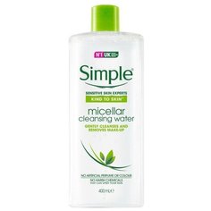 Simple мицеллярная вода Kind to Skin Micellar Cleansing Water, 400 мл