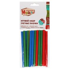Счетный материал Mapacha Счетные палочки 76831 разноцветный