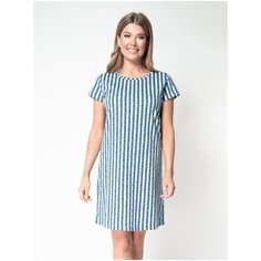 Платье Vis-a-Vis, размер L, d.blue/white