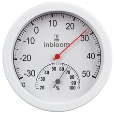 Термометр Inbloom 473-054 белый/серебристый