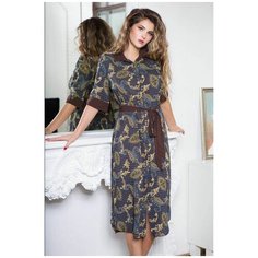 Халат Mia-Mia Elania 16427, размер M(46), коричневый