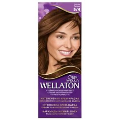 Wellaton стойкая крем-краска для волос, 5/4 каштан