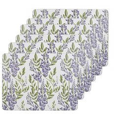 Подставка под горячее Creative Tops Глициния, Wisteria, 30х23 см, 6 шт.