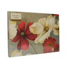 Подставка под горячее Creative Tops Цветочный эскиз, Flower Study, 40х29 см, 4 шт.