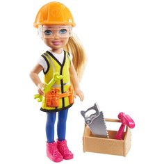 Набор Barbie Карьера Челси Строитель, 15 см, GTN87