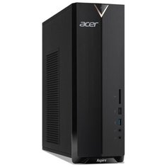 Настольный компьютер Acer ASPIRE XC-895 (DT.BEWER.009) Micro-Tower/Intel Core i3-10100/8 ГБ/128 ГБ SSD+1 ТБ HDD/Intel UHD Graphics 630/Endless OS черный