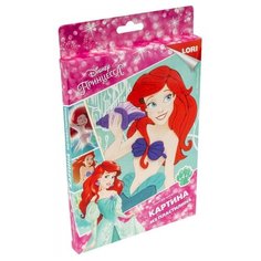 Пластилин LORI Картина из пластилина Disney Русалочка (Пкд-019)