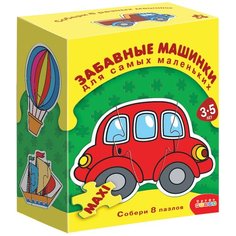Набор пазлов Дрофа-Медиа ДСМ Забавные машинки (1089)