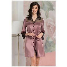 Халат MIA-AMORE, размер M, розовый