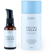 Увлажняющий крем «Moisturizing» для сухой, комбинированной и обезвоженной кожи Smorodina 30 мл