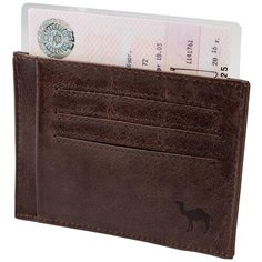 Обложка для автодокументов Dimanche Camel, коричневый