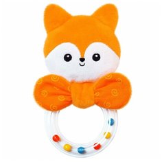 Игрушка Мякиши погремушка колечко (Лисичка Апельсинка)