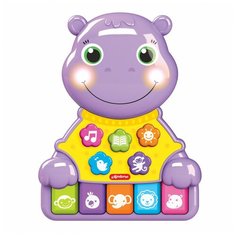 Игрушка Азбукварик Музыкальные зверята Бегемотик 2854