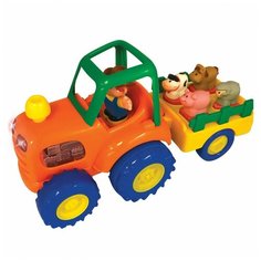 Трактор Kiddieland Фермер с животными Kid 056796
