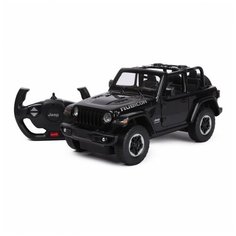 Машина Rastar РУ 1:14 Jeep Wrangler JL Черная 79400