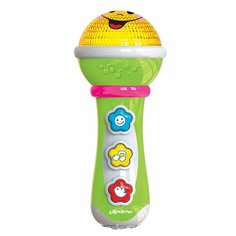 Микрофончик Азбукварик Маленький музыкант Зеленый 2708C