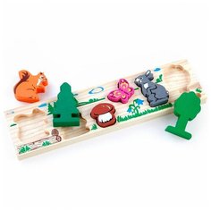 Доска-Вкладыш Томик Лес 7 деталей 362-1