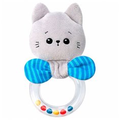 Игрушка Мякиши погремушка колечко (Котёнок Кекс)