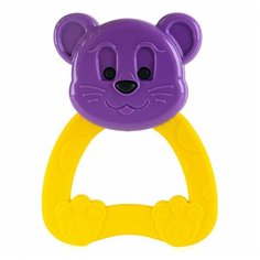 Погремушка-прорезыватель KNOPA Мышонок фиолетово-желтый KNOPA