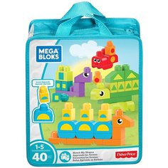 Конструктор Mega Bloks Building Basics DXH34 Найди форму