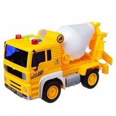 Машинка инерционная ABtoys Бетономешалка со звуковыми и световыми эффектами Abtoys