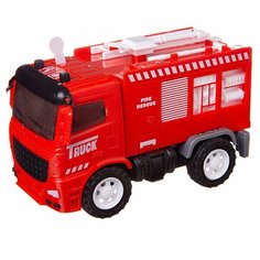 Машинка инерционная ABtoys Пожарная машина со звуковыми и световыми эффектами Abtoys