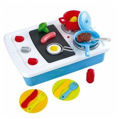 Плита Playgo кухонная с грилем 2в1 21предмет Play 3605